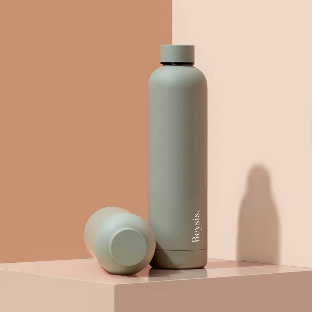 34oz / 1L Stainless Steel Water Bottle: Black