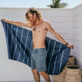 Breathing Travel - Sand Free Beach Towel - Island Nights