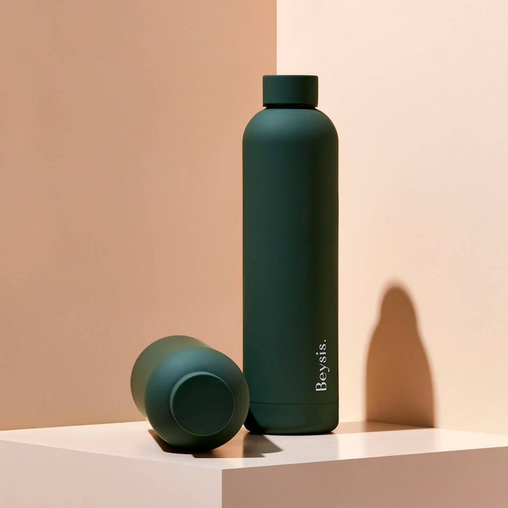 34oz / 1L Stainless Steel Water Bottle: Black