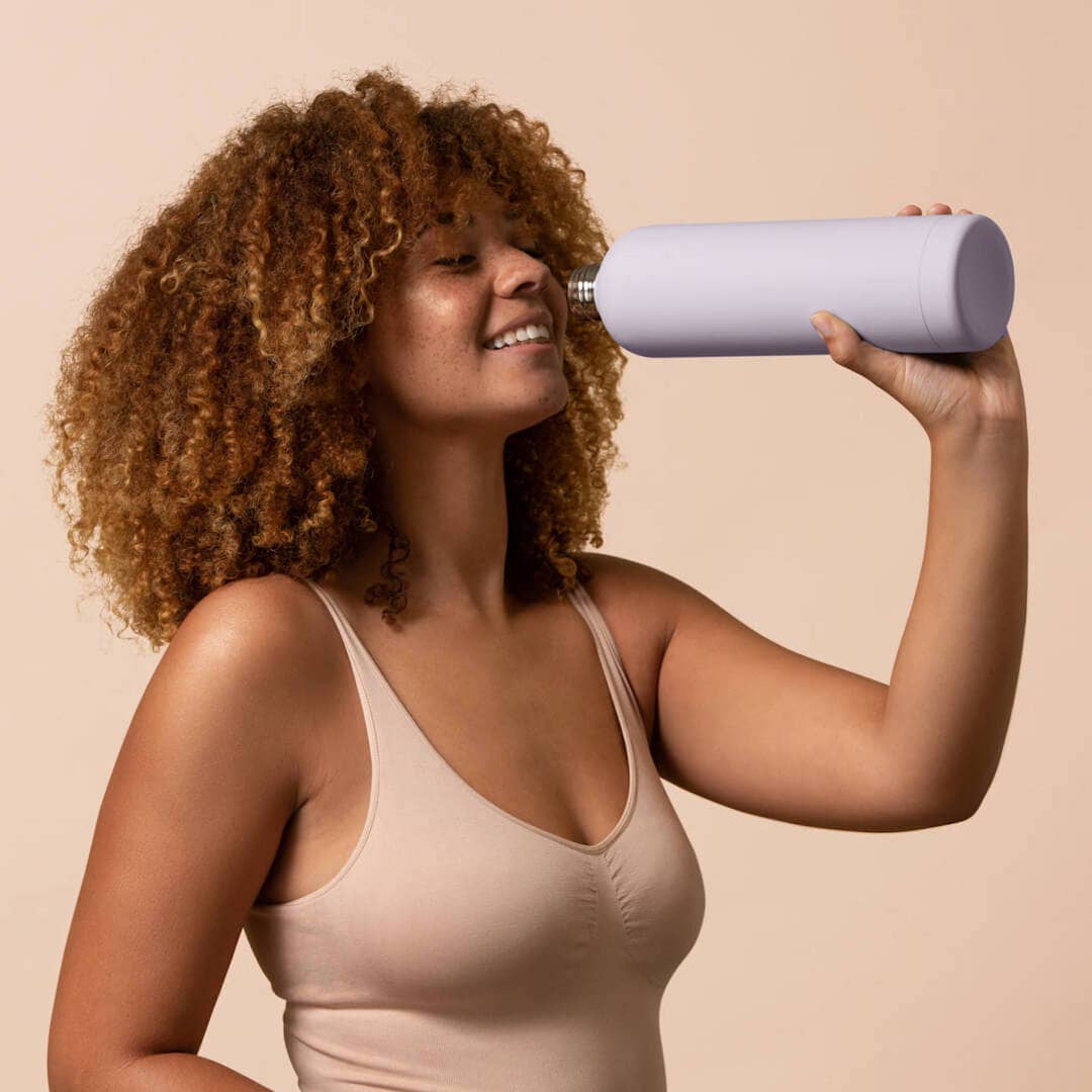 34oz / 1L Stainless Steel Water Bottle: Navy