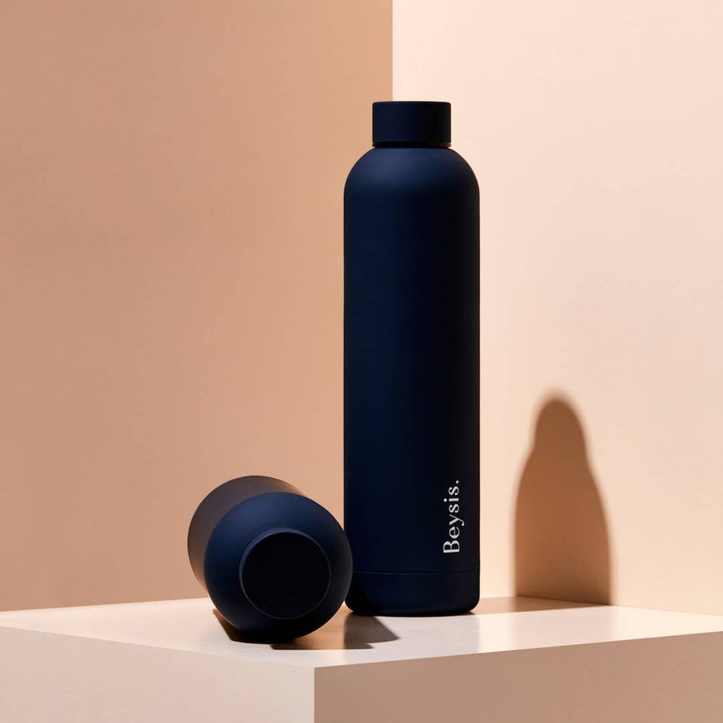 34oz / 1L Stainless Steel Water Bottle: Black