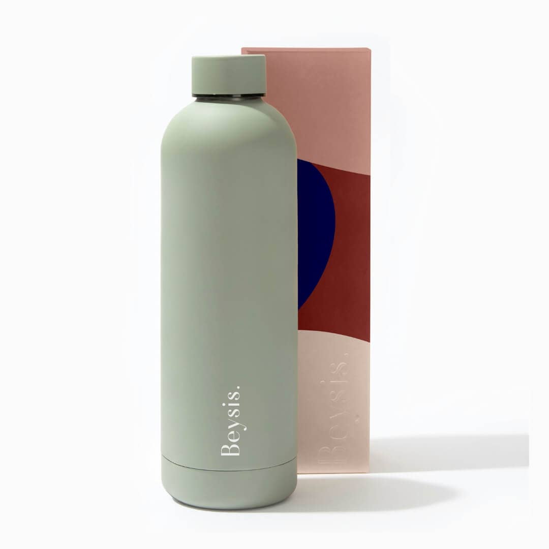 34oz / 1L Stainless Steel Water Bottle: Navy